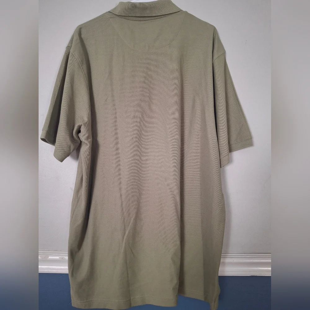 Club Room Olive Polo Shirt.Size XL - Picture 4 of 6